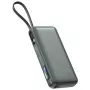Powerbank 4smarts 541603 — Li‑Ion 20000 mAh, USB‑C + USB‑A, 165W potência total, 5A, cinzento