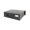 Gembird - UPS Rack 19'' 3,4U 1500VA, 4 saídas IEC 230V, entrada IEC14, RJ11, USB, LCD Line-Interactive 1,5 kVA 900 W 4 tomadas