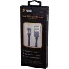 Cabo YENKEE YCU 301 BE USB-A 2.0/USB-C 1m lilás