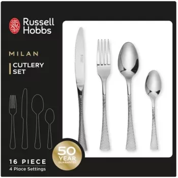 Conjunto de talheres Russell Hobbs RH02229EU7 – 16 peças em aço inoxidável