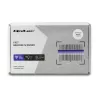 Leitor de códigos de barras manual QOLTEC 50868 — leitor laser 1D/2D, USB com e sem fios, distância de trabalho 600 mm, preto