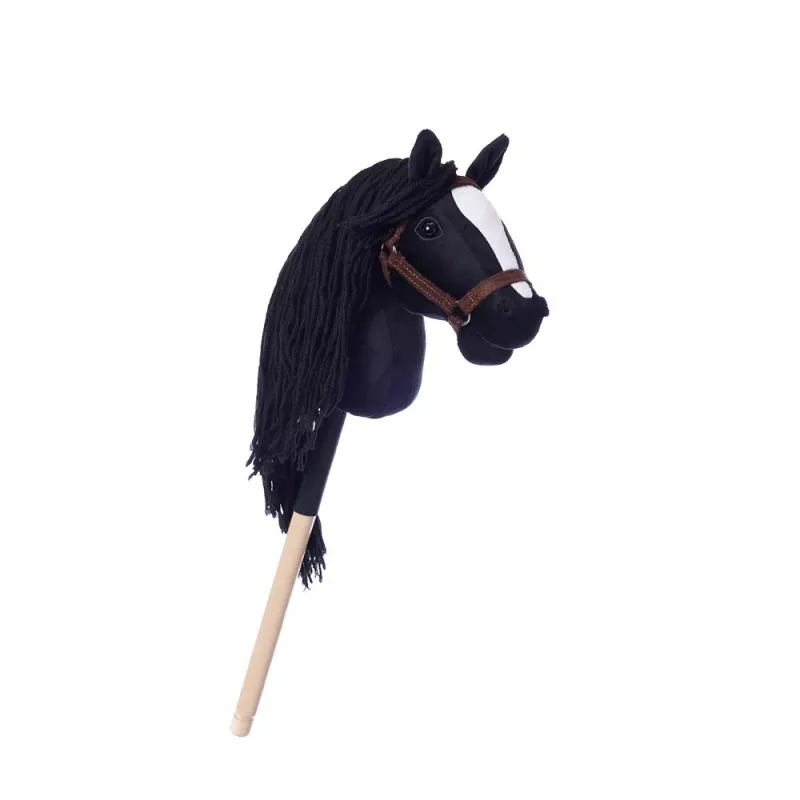 Cavalo de pau HOPPIHORSE Hobby Horse A4 preto