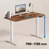 Secretária com ajuste elétrico de altura ergo office ER-400 W — altura máx. 1160 mm, carga máx. 80 kg