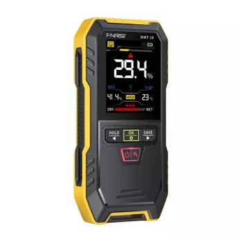 Medidor de humidade Fnirsi WMT-10 higrómetro digital de alta precisão