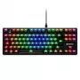 Teclado Gaming mecânico Sharkoon Crystal Shark preto DE com iluminação RGB