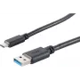 Cabo USB S/CONN 13-31045 USB 3.2 Gen 1 3m USB A USB C preto