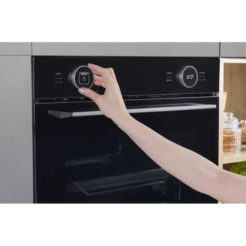 Forno de encastrar AMICA ED6769BA+ S-TYPE 1195515 com multifunções, classe de eficiência energética A+