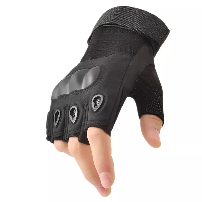 Luvas táticas de combate sem dedos Extralink Military Survival tamanho L mil-693