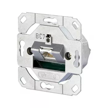 METZ CONNECT BTR E-DAT C6 8(8) UP0 - Tomada de ligação, encastrar - RJ-45 (1307371200-I)