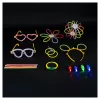 RealPower 495549 Glow Sticks Big Party Box, 488 unid.