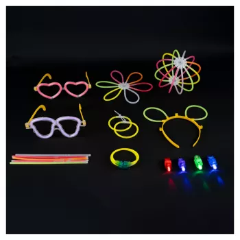 Varetas para trabalhos manuais RealPower 495549 — varetas de madeira multicoloridas, comprimento 200 mm, pack de 200