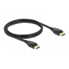 Cabo DisplayPort DeLOCK 82423 1 m macho a macho preto