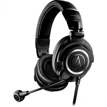 Audio-Technica ATH-M50XSTS-USB Auscultadores/Headset com fios de arco de cabeça Gaming preto