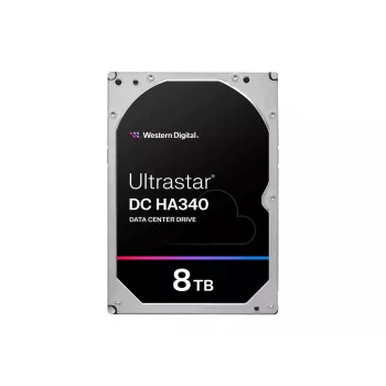 WD Ultrastar DC HA340 WUS721208BLE6L4 - Disco rígido - Data center - 8TB - interno - 3,5 (8,9 cm) - SATA 6Gb/s - 7200 rpm - Memória intermédia: 256MB (0B47078)