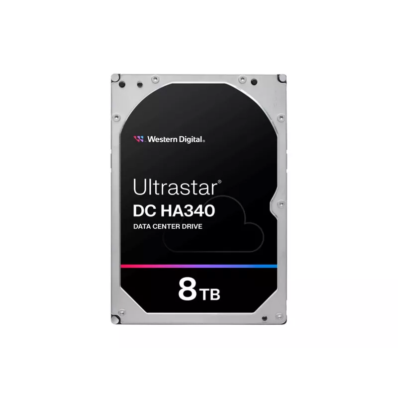 WD Ultrastar DC HA340 WUS721208BLE6L4 - Disco rígido - Data center - 8TB - interno - 3,5 (8,9 cm) - SATA 6Gb/s - 7200 rpm - Memória intermédia: 256MB (0B47078)