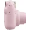 Máquina fotográfica instantânea Fujifilm Instax Mini 12 rosa — imagem 86×54 mm, filme 62×46 mm, distância focal 60 mm