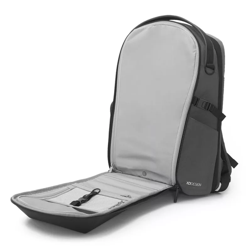 Mochila XDDESIGN Bizz cinzenta P705.932 – mochila citadina repelente à água e leve