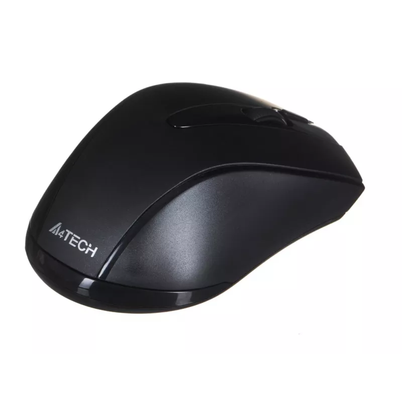 Rato RF sem fios A4Tech G9-500F, para destros, 1000 DPI, recetor nano 2,4 GHz, alcance 15 m, pilha AA