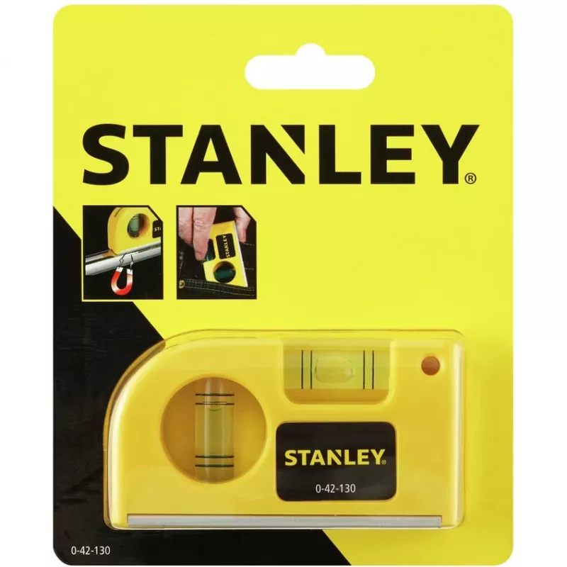 Stanley by Black & Decker 0-42-130 nível de bolso 8,7 cm 2 mm/m