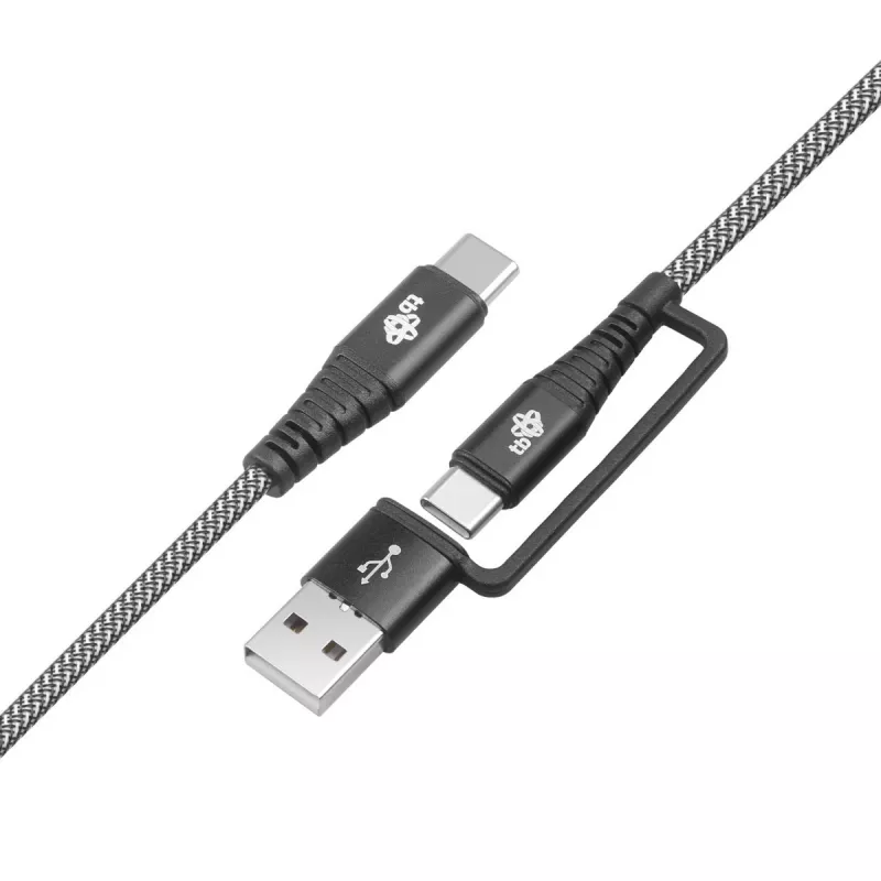 Cabo USB-A para C TB AKTBXKUCTOA120B 1,2 m, preto