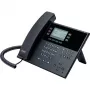 Telefone IP Auerswald COMfortel D-110 preto 3 linhas LCD
