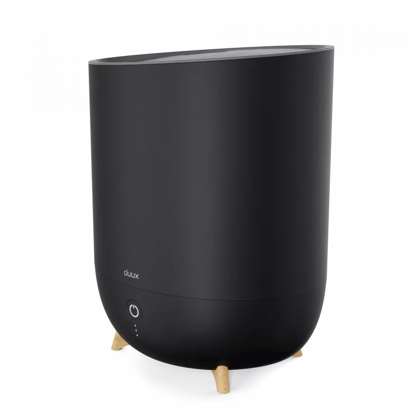 Duux | Neo | Humidificador inteligente | Capacidade do depósito de água 5 L | Adequado para divisões até 50 m² | Ultrassónico | Capacidade de humidificação 500 ml/h | Preto