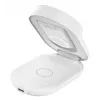 Carregador de interior Belkin UltraCharge 25W Qi2 3em1 carregador magnético UE branco redondo