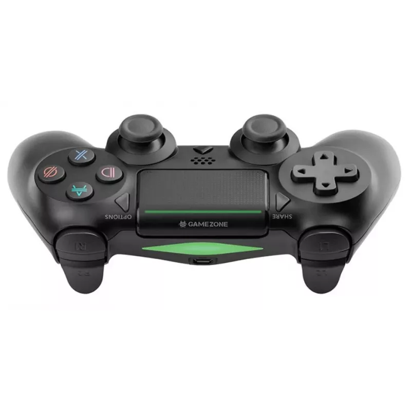Comando com fio TRACER SHOGUN PRO preto — 16 botões, analógico/digital, cabo de 1,5 m, vibração, PC/PS4/PS3