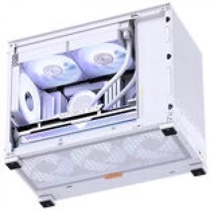 Caixa de computador Jonsbo D32 STD Mesh Mini Case mATX – branco