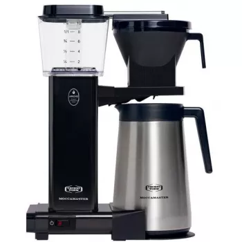Máquina de café de filtro MOCCAMASTER KBGT 741 — 1,25 l (10 chávenas), 1520 W, aço, depósito de água removível