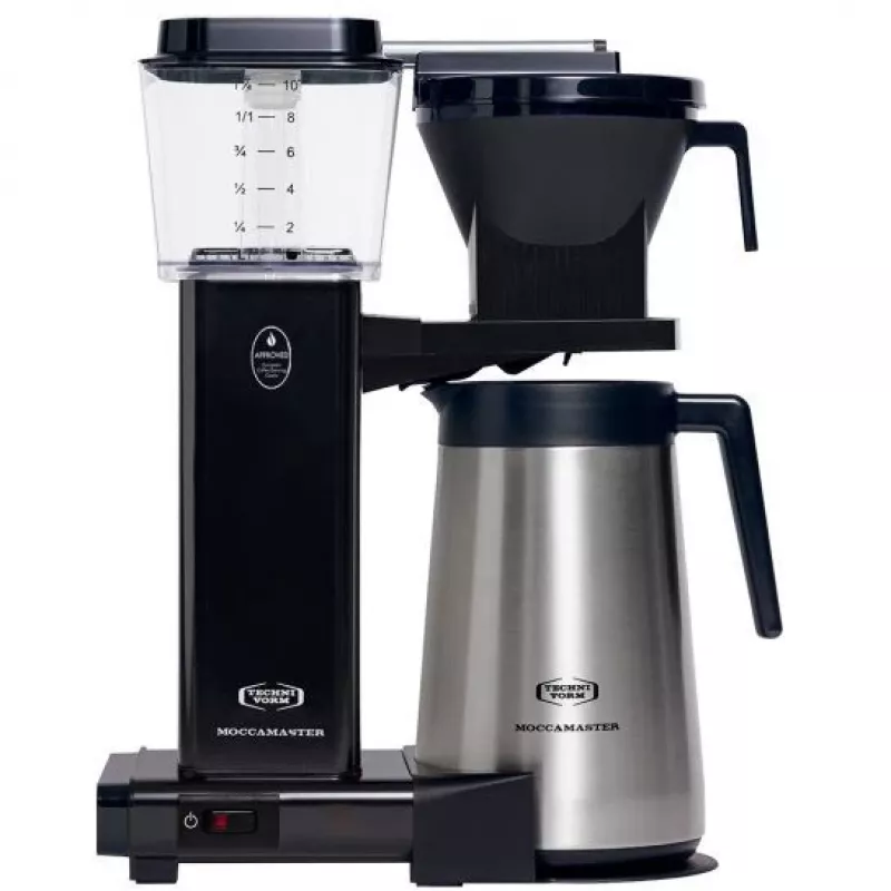 Moccamaster KBGT 741 máquina de café de filtro com termo, preta