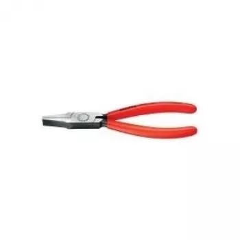 Alicate de ponta chata Knipex comprimento total 140 mm haste preta cobertura de cabeça esférica