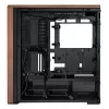 Caixa de PC Lian Li Lancool LAN217X Midi Tower preto, madeira
