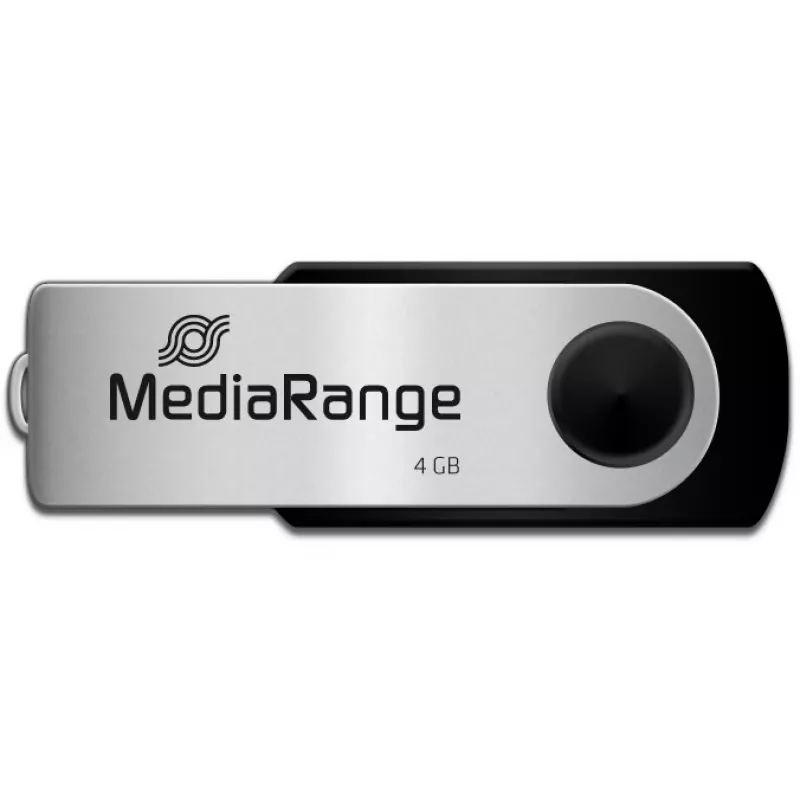 Pen drive USB MediaRange 4 GB USB Type-A Micro-USB MR907