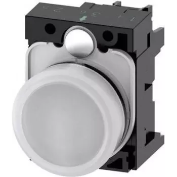 Siemens luz de sinalização plana branca 230 V/AC SIRIUS ACT 3SU1106-6AA60-1AA0 1 unid. (3SU1106-6AA60-1AA0)