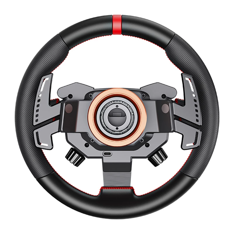 Volante PXN W AS da PXN, 280 mm de diâmetro, volante SimRacing para PC e consolas
