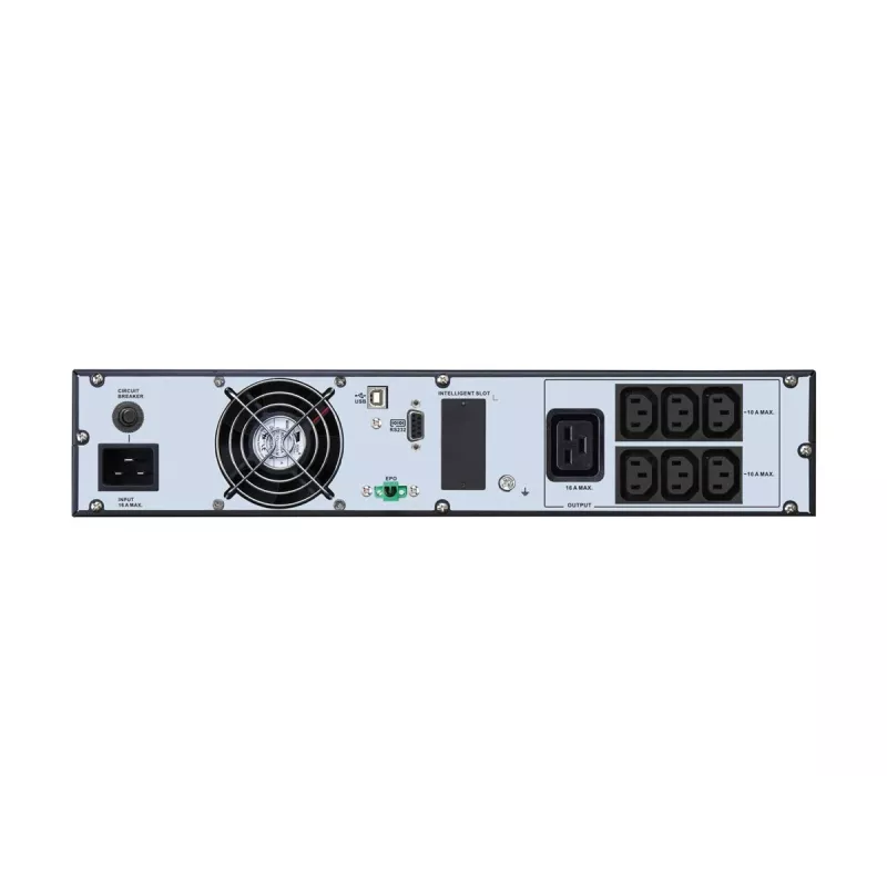 APC Easy UPS On-Line UPS dupla conversão (Online) 3 kVA 2700 W 6 saídas AC