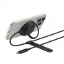 Belkin UltraCharge Base de carregamento sem fios Qi2 25 W com kickstand, preto (WIA014HQBK)