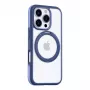 Torras Ostand R Fusion X00FX1881 capa magnética para iPhone 16 Pro com anel de suporte rotativo de 360°, azul
