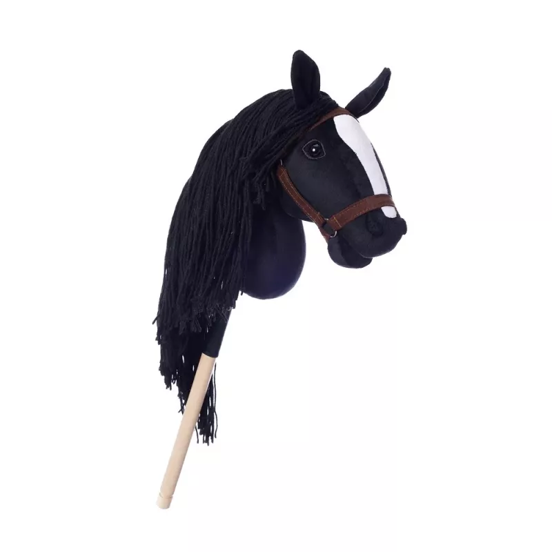 Cavalo de pau HOPPIHORSE Hobby Horse A3 preto