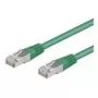 Cabo patch Wentronic Goobay CAT 5e, SF/UTP, verde, 50 m - mistura de cobre CCA (68052)