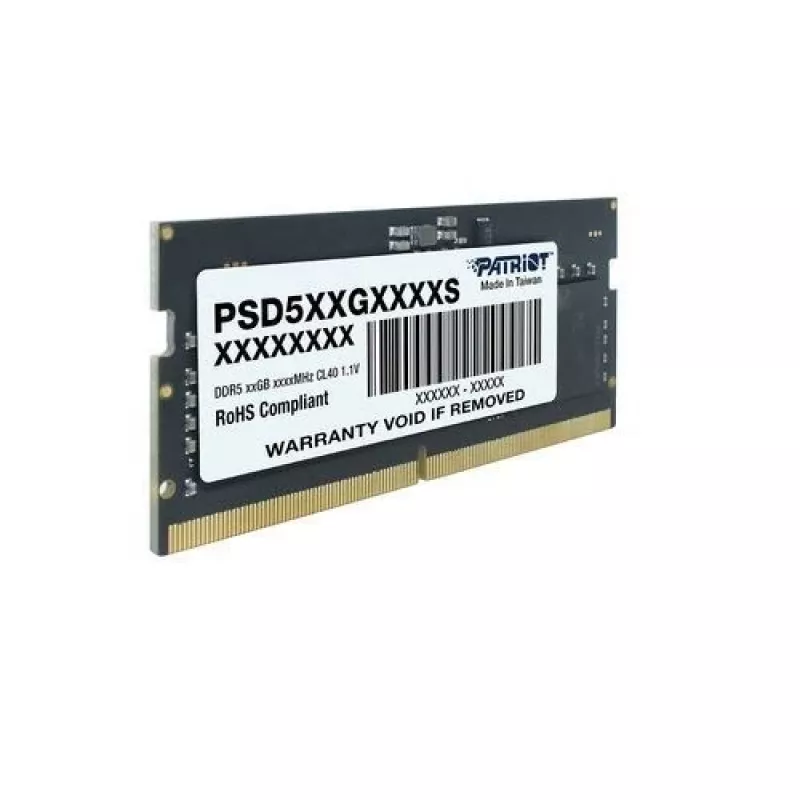 Memória para desktop/servidor PATRIOT DDR5 8 GB 5600 MT/s 288-Pin UDIMM 1,1 V On-Die ECC