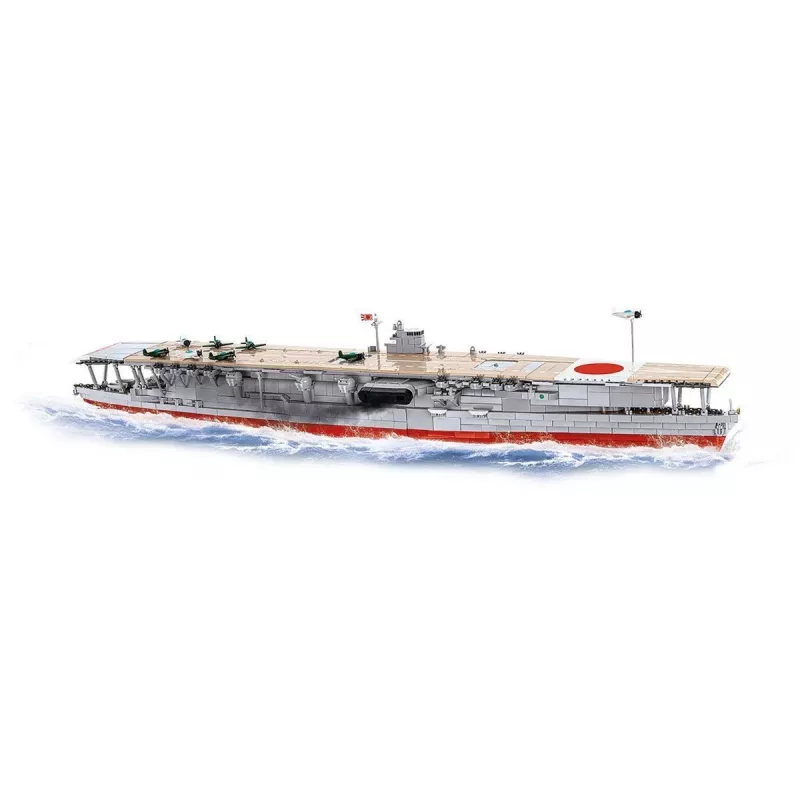 Conjunto de blocos COBI IJN Akagi porta-aviões 3573 peças