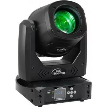 Moving-Head-Beam EUROLITE TMH-B90 90W LED — projetor Moving-Head-Beam profissional, 90W LED