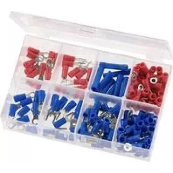 Conjunto de conectores KWB 403290 – 150 peças, conectores elétricos sortidos