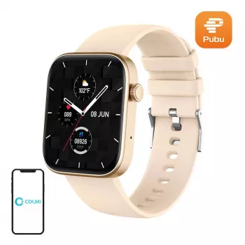 Smartwatch Colmi P71 dourado