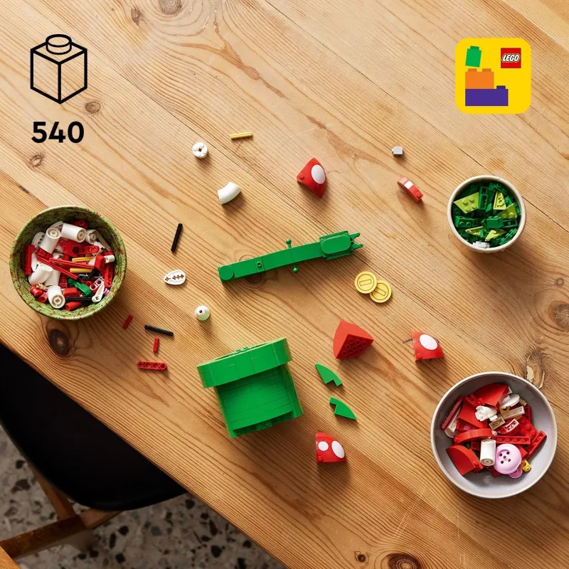 Conjunto de construção LEGO SUPER MARIO 71426 Planta Piranha com funções interativas