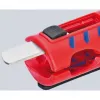 Descarnador de cabos Knipex 16 85 125 SB azul, vermelho