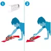 World - Conjunto de comboio com motor de corda, veículo de brincar