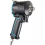 Chave de impacto HAZET 9012M-1 1/2 polegadas 8800 rpm Preto, Azul